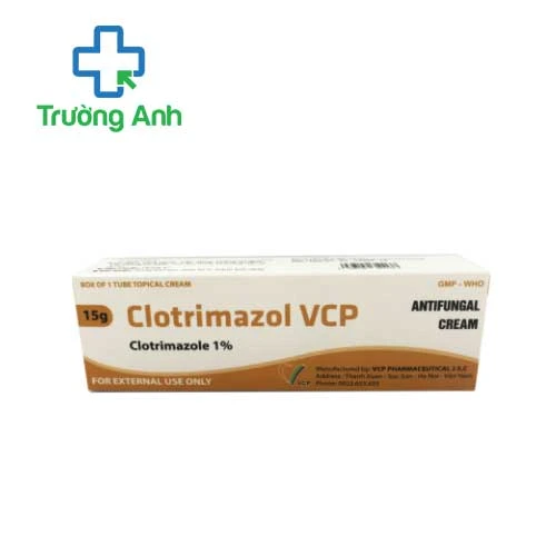Clotrimazol VCP 1% 15g - Thuốc điều trị nhiễm nấm hiệu quả
