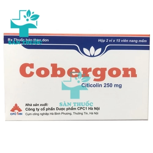 Cobergon 250mg CPC1HN - Thuốc điều trị tai biến mạch máu não