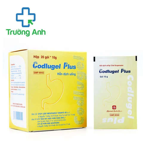 Codlugel plus Medipharco - Thuốc trị viêm loét dạ dày hiệu quả