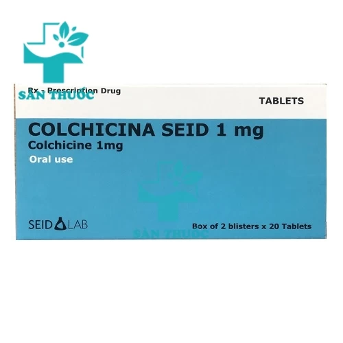 Colchicina Seid 1mg Tablet - Thuốc điều trị bệnh Gout