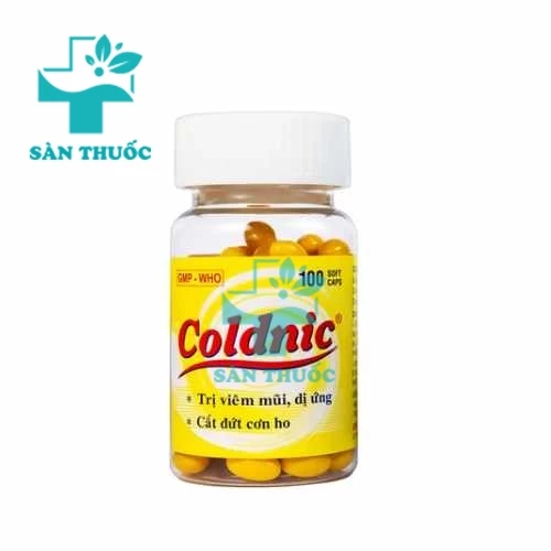 Coldnic USA-NIC - Thuốc điều trị chứng ho và viêm mũi dị ứng