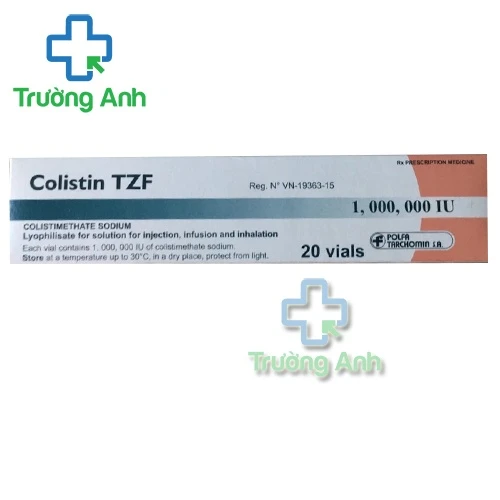 Colistin TZF 1000000IU - Thuốc điều trị nhiễm khuẩn của Ba Lan