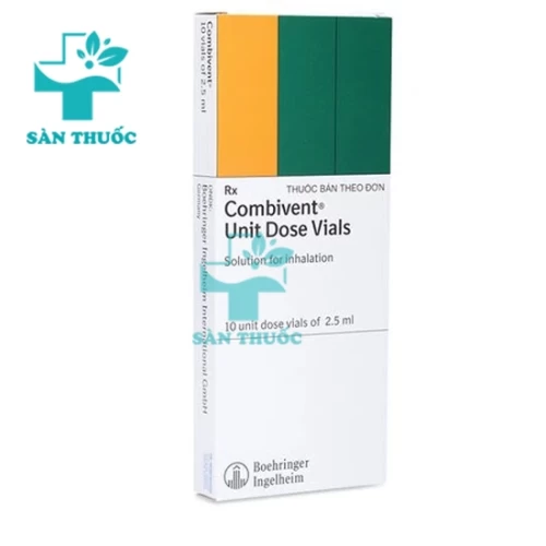 Combivent UDV Nebu.2.5ml - Thuốc giúp điều trị các bệnh đường hô hấp hiệu quả