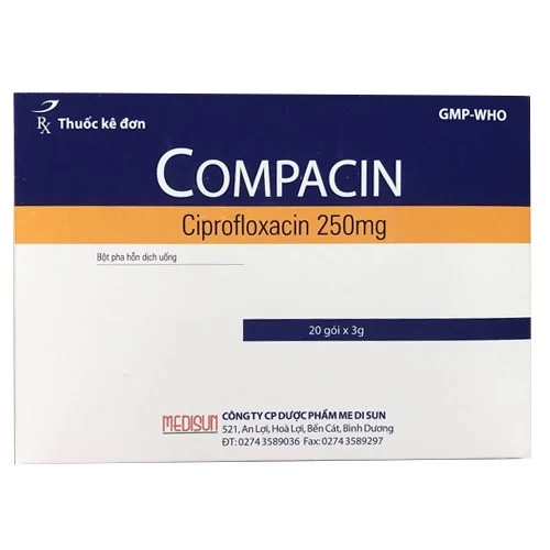 Compacin - Thuốc điều trị nhiễm khuẩn hiệu quả của Medisun