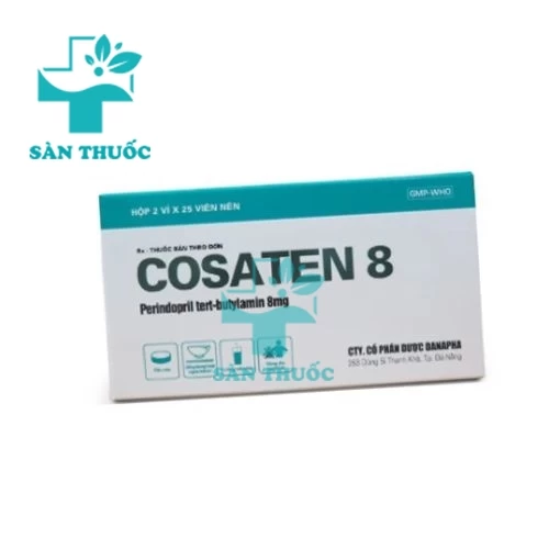 COSATEN 8 - Thuốc điều trị tăng huyết áp và suy tim của Việt Nam