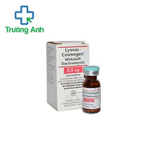 Cosmegen Lyovac 500mcg (Dactinomycin) - Thuốc điều trị ung thư của Đức