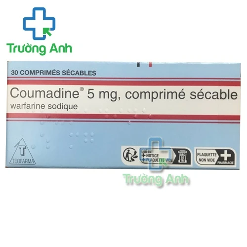 Coumadine 5mg (Warfarin) - Thuốc điều trị tắc huyết khối 