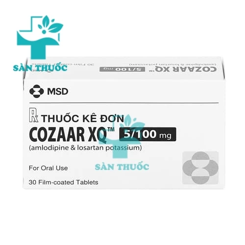 Cozaar XQ 5mg/100mg - Thuốc trị cao huyết áp của Hàn Quốc