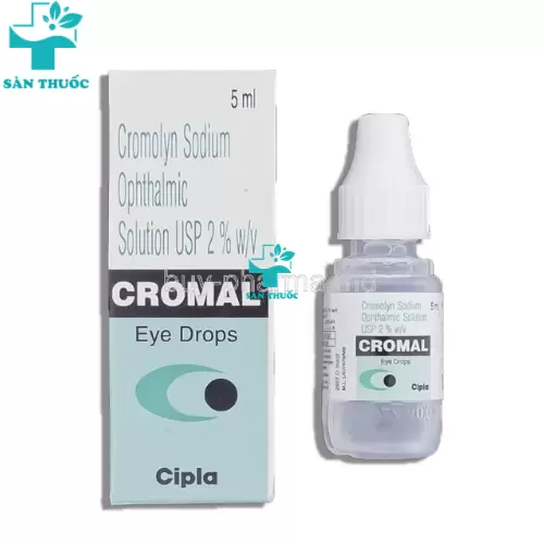 Cromal Eye Drop 5ml - Cromolyn sodium 2% Cipla