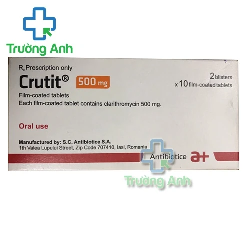Crutit 500mg Antibiotice - Thuốc trị nhiễm khuẩn của Rumaia