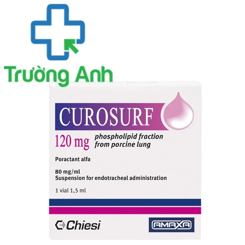 Curosurf 120mg Chiesi - Thuốc điều trị suy hô hấp của trẻ sơ sinh