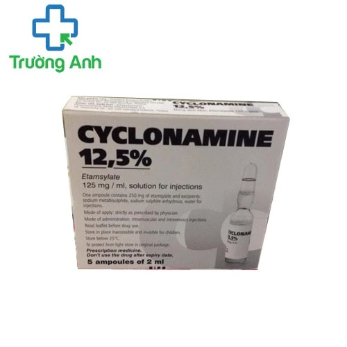 Cyclonamine 12,5% - Thuốc dùng trong phẫu thuật của Ba Lan
