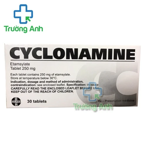 Cyclonamine 250mg (viên)- Thuốc cầm máu trong phẫu thuật hiệu quả