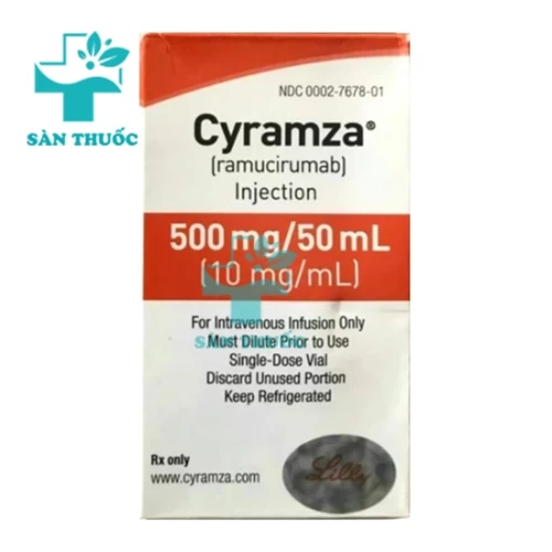 Cyramza 500mg/50ml - Thuốc điều trị ung thư của Mỹ