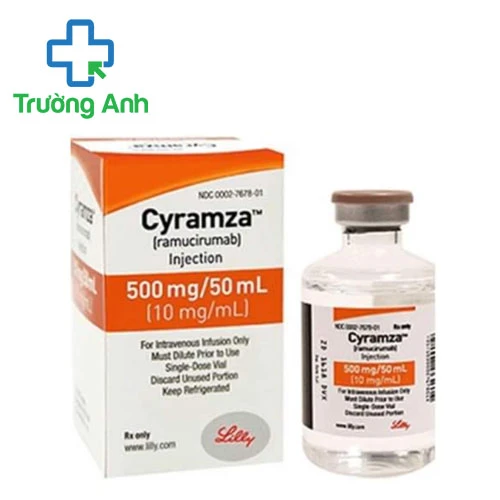 Cyramza 500mg/50ml - Thuốc điều trị ung thư của Mỹ