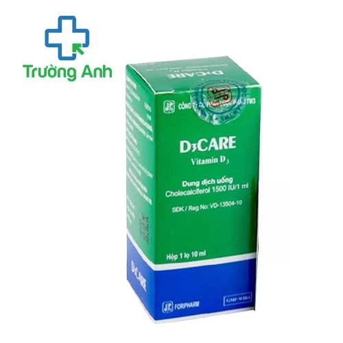 D3 care 10ml TW3 - Giúp hỗ trợ bổ sung vitamin D