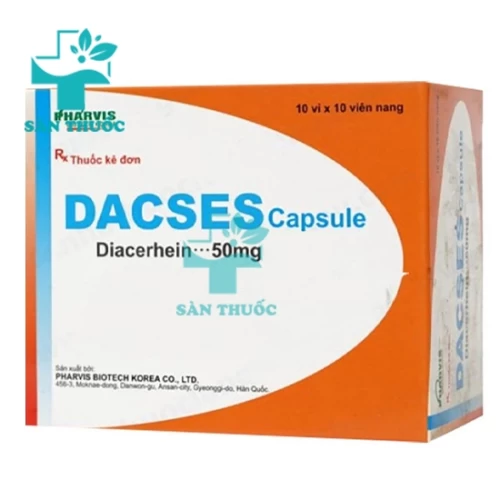 Dacses 50mg - Thuốc điều trị thoái hóa khớp hiệu quả của Hàn Quốc