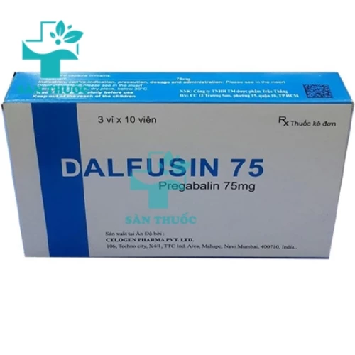 Dalfusin 75 - Thuốc điều trị đau dây thần kinh hiệu quả
