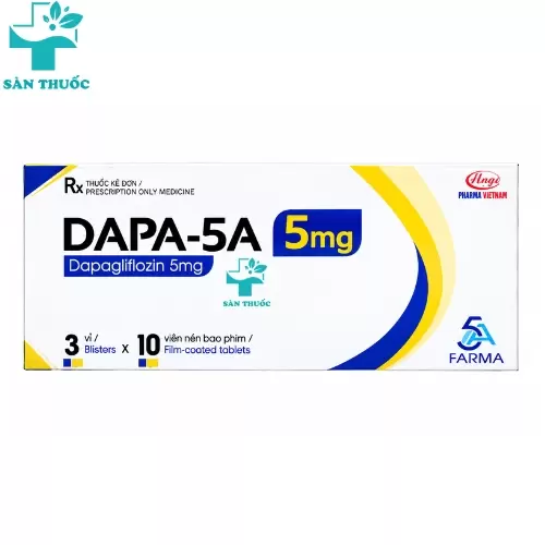 DAPA-5A 5mg - Dapagliflozin 5mg Éloge France
