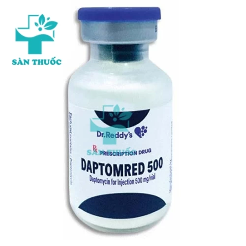 Daptomred 500 Dr. Reddy’s - Thuốc kháng sinh trị nhiễm khuẩn