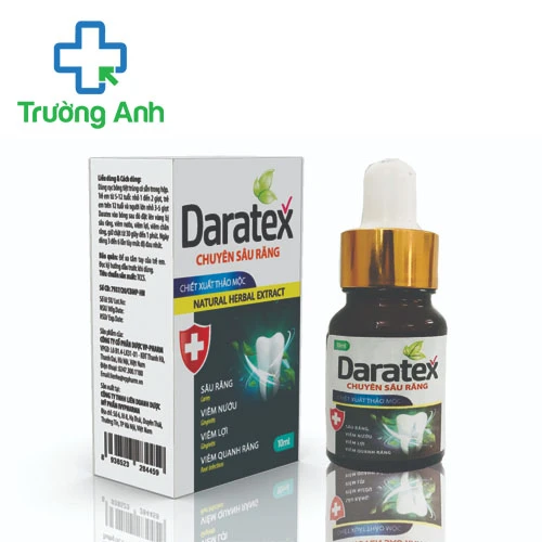 Daratex - Hỗ trợ điều trị các bệnh về răng miệng hiệu quả