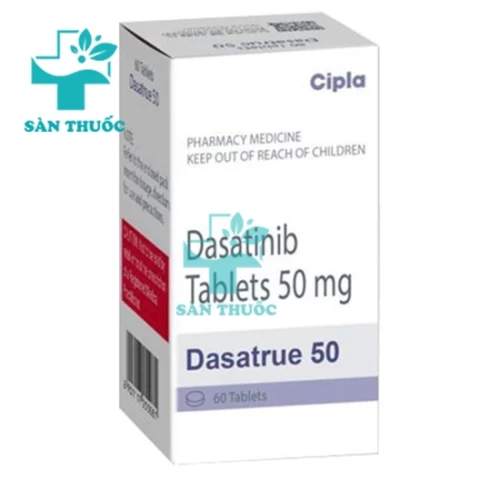 Dasatrue 50 (Dasatinib 50mg) - Thuốc điều trị ung thư của Ấn Độ