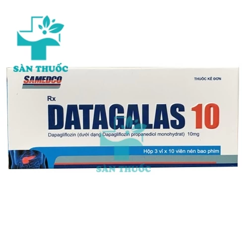 Datagalas 10 Phapharco - Thuốc điều trị đái tháo đường tuýp 2