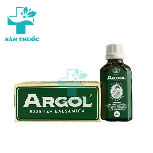 Dầu Argol 50ml Alba - Giúp trị say tàu xe, viêm xoang