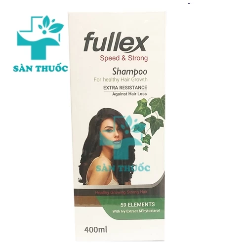 Dầu gội đầu Fullex Speed & Strong Shampoo 400ml - Giúp làm sạch da đầu, sạch gầu