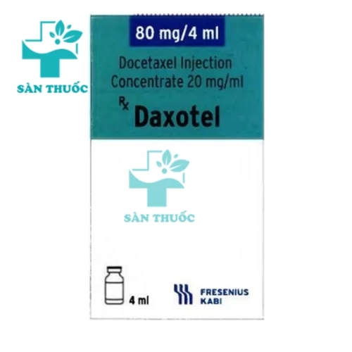 Daxotel 80mg/4ml Fresenius Kabi - Thuốc trị ung thư của Ấn Độ