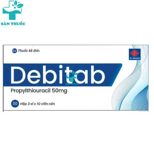 Debitab - Propylthiouracil 50mg TP Pharma