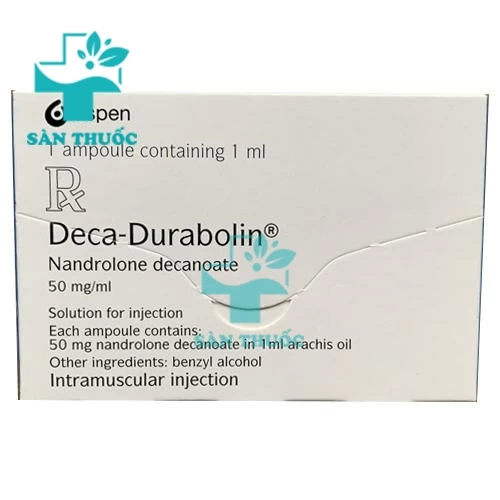 Deca - Durabolin IM.50mg/1ml - Thuốc điều trị loãng xương, ung thư vú hiệu quả