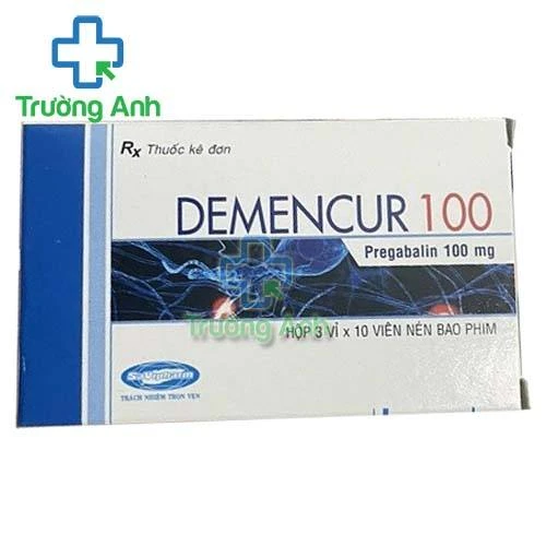 Demencur 100 Savipharm - Thuốc trị đau thần kinh, động kinh