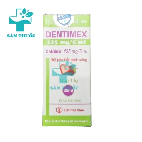 Dentimex 125mg/5ml Dopharma (30ml) - Thuốc điều trị nhiễm khuẩn