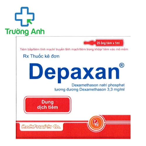 Depaxan - Thuốc dùng trong các trường hợp sốc nặng và dị ứng
