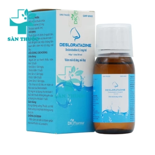Desloratadine DK 40ml - Thuốc trị viêm mũi dị ứng của Dk Pharma