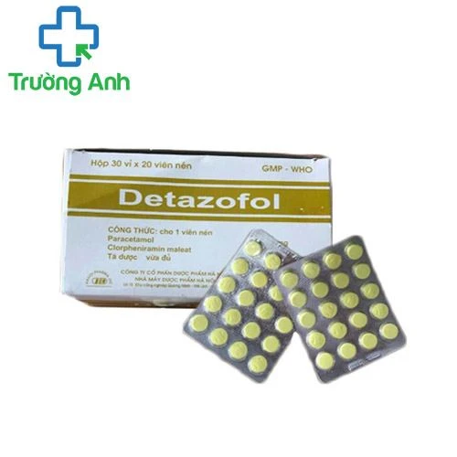 Detazofol - Thuốc điều trị đau dây thần kinh hiệu quả