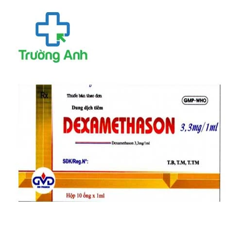 Dexamethason 3,3mg/1ml MD Pharco - Thuốc chống viêm hiệu quả