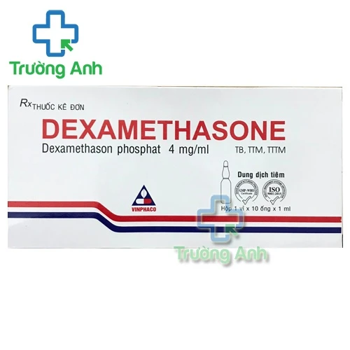 Dexamethason 4mg/ml Vinphaco - Thuốc chống viêm hiệu quả