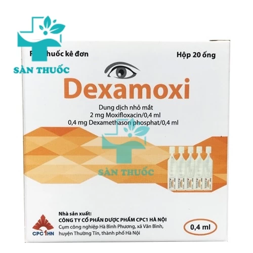 Dexamoxi - Thuốc điều trị nhiễm khuẩn mắt hiệu quả cảu CPC1HN