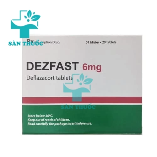 Dezfast 6mg Lacer - Thuốc chống viêm, giảm đau của Tây Ban Nha