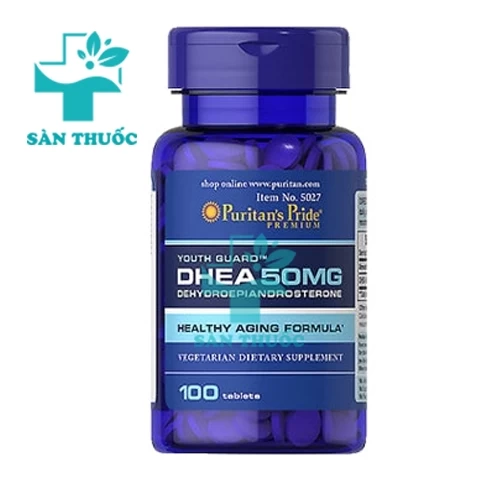 Puritan's Pride Dhea 50mg - Giúp tăng cường nội tiết tố nữ