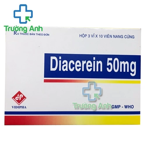 Diacerein Vidipha - Thuốc điều trị thoái hoá khớp hiệu quả