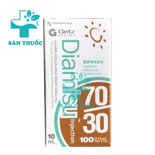 Diamisu 70/30 10ml Getz Pharma - Thuốc trị đái tháo đường