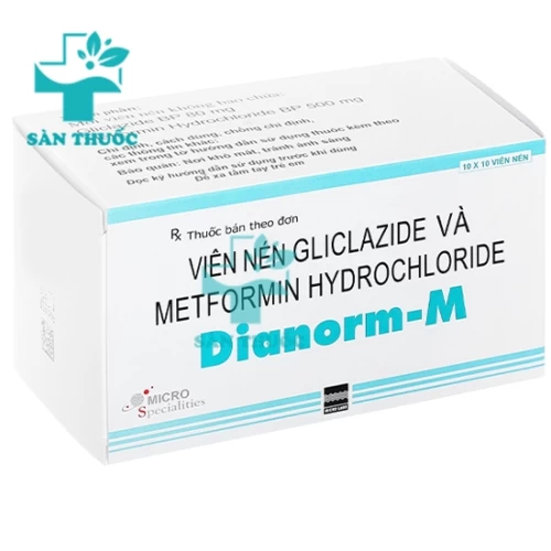 Dianorm M - Thuốc điều trị đái tháo đường của Micro Labs