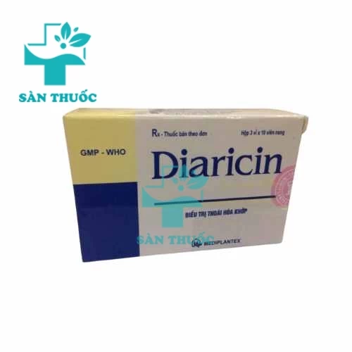 Diaricin 50mg Mediplantex - Thuốc giảm đau, chống viêm xương khớp