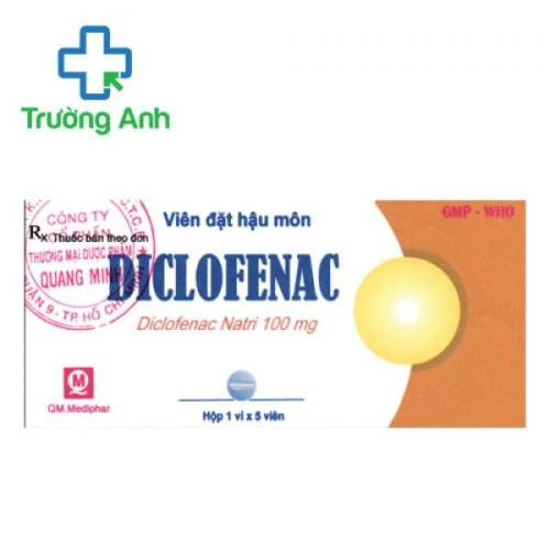 Diclofenac 100mg QM.Mediphar- Thuốc giảm đau, chống viêm hiệu quả