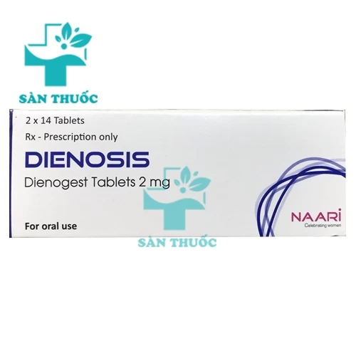 Dienosis 2mg Naari - Thuốc điều trị lạc nội mạc tử cung của Ấn Độ