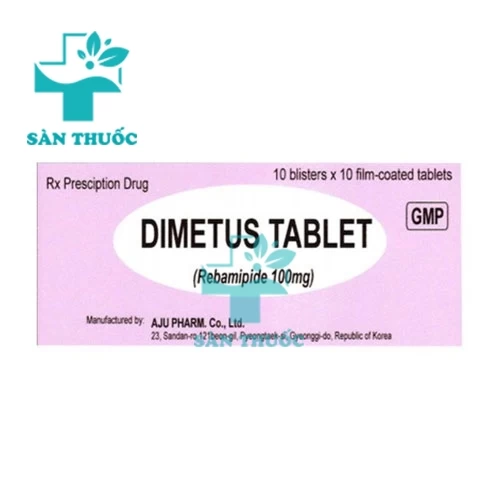 Dimetus - Thuốc điều trị viêm loét dạ dày hiệu quả