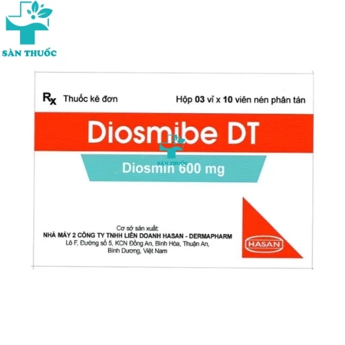 Diosmibe DT - Diosmin 600mg Hasan-Dermapharm